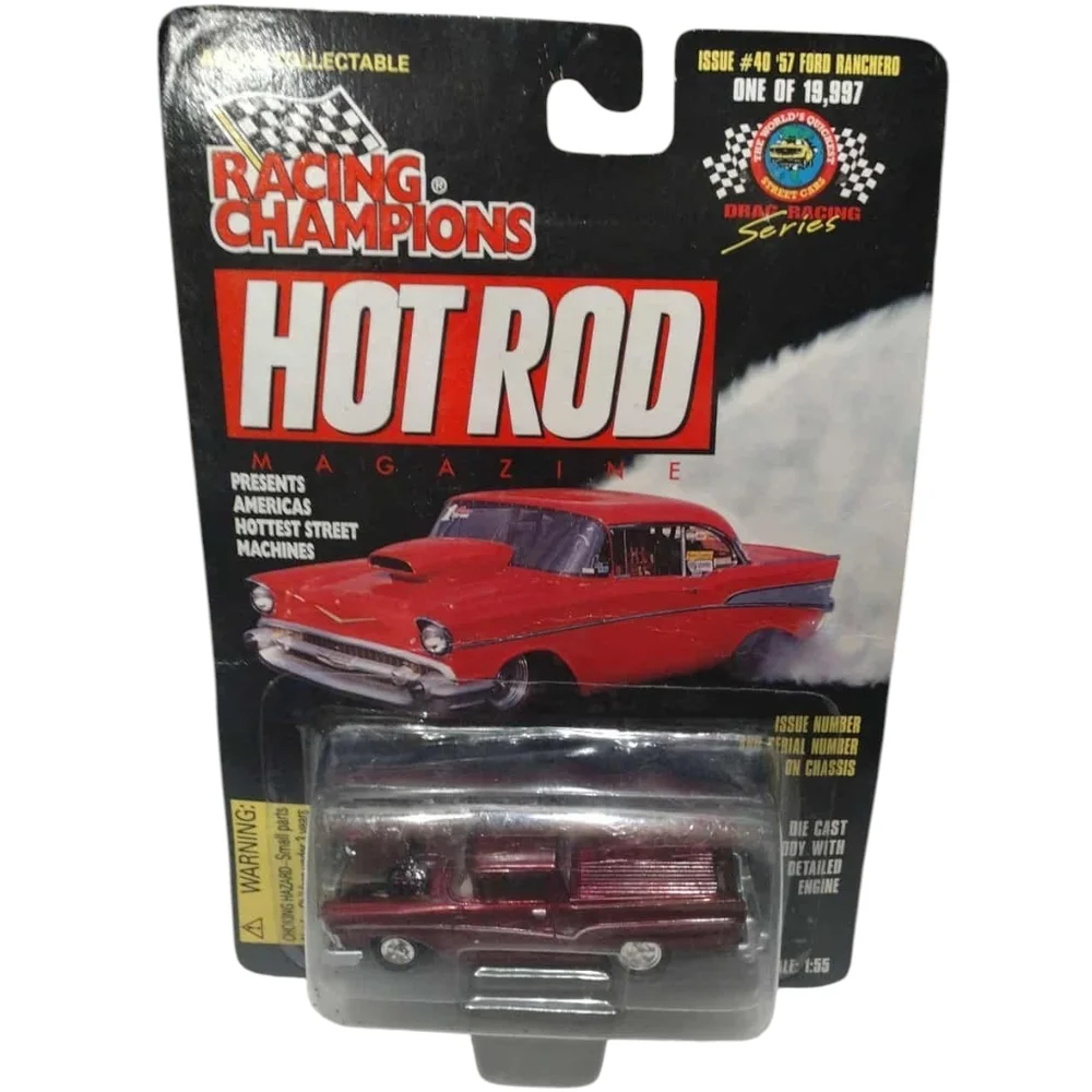 1997 Racing Champions Hot Rod Magazine Issue #40 1957 Ford Ranchero!
